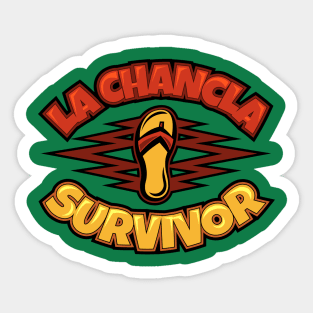 La Chancla Survivor Sticker